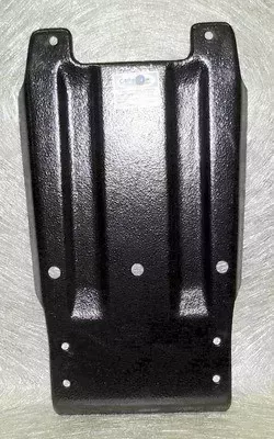 Защита картера Toyota Land Cruiser Prado CARBON 2907 с защитой КПП