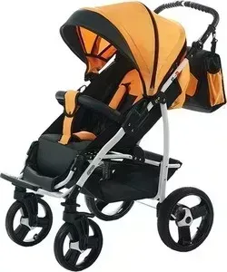 Коляска прогулочная Vikalex Ravella black orange (Vi77789)