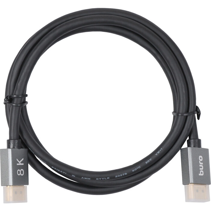 Фото №0 Кабель аудио BURO -видео DisplayPort (m)/DisplayPort (m) 1.5м. Позолоченные контакты черный (BHP-DPP-1.4-1.5G)