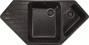 Мойка кухонная Mixline ML-GM25 50х97 черный 308 (4630030636199)