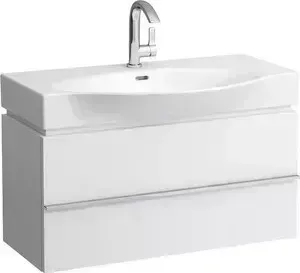 Тумба под раковину Laufen Palace New 90 см с 2-мя ящиками белый глянец, для 8.1170.2/8.1270.2 (4.0125.2.075.475.1)