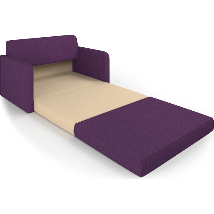 Фото №2 Диван Шарм-Дизайн Бит фиолетовый кровать