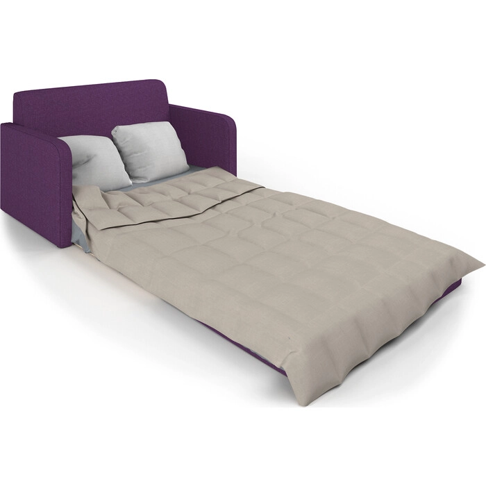 Фото №3 Диван Шарм-Дизайн Бит фиолетовый кровать