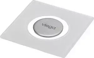 Дизайн-решетка Viega Advantix RS5 9,4x9,4 см, стекло матовое (617127)
