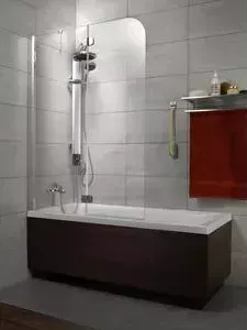 Душевая шторка на ванну Radaway Torrenta PND/L, 1010x1500 (201202-101NL) стекло прозрачное