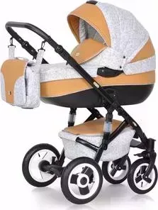 Коляска 3 в 1 Vikalex 3 в 1 Porta Vita stone