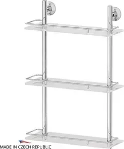 Полка FBS 3-х ярусная 40 см Standard хром (STA 068)
