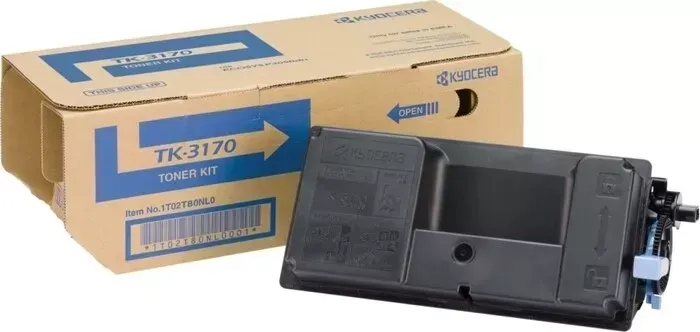 Тонер KYOCERA -картридж TK-3170 для P3050dn/P3055dn/P3060dn/P3150dn/P3155dn/P3260dn/M3860idn/M3860idnf (15500 с (1T02T80NL1)