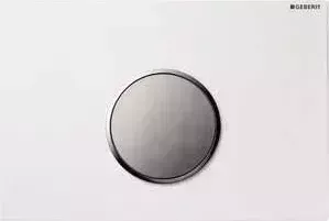 Кнопка смыва Geberit Sigma 10 белый/хром матовый (115.758.KL.1)