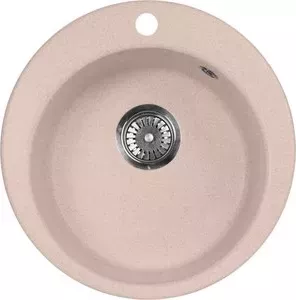 Мойка кухонная AquaGranitEx M-05 475х475 розовый (M-05 (315))