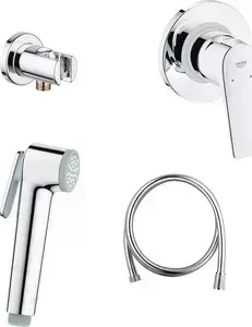 Гигиенический набор Grohe BauFlow с механизмом, хром (124900)
