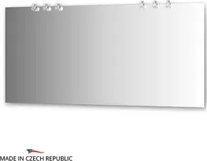 Зеркало Ellux Crystal 160х75 см, с 6-ю светильниками 120 W (CRY-D6 0219)