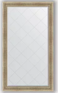 Зеркало Evoform с гравировкой Exclusive-G 97x172 см, в багетной раме - серебряный акведук 93 мм (BY 4411)