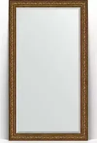 Зеркало Evoform с Exclusive Floor 115x205 см, в багетной раме - виньетка состаренная бронза 109 мм (BY 6177)