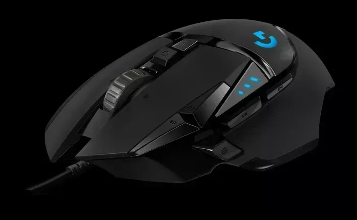 Мышь проводная LOGITECH Mouse G502 HERO High Performance Gaming Retail (910-005470)