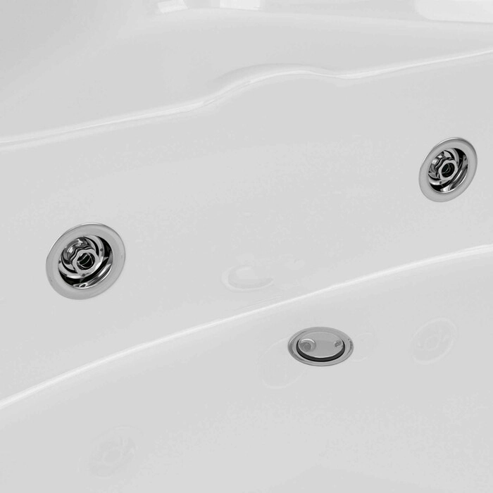 Фото №3 Акриловая ванна GROSSMAN 150x150 с гидромассажем (GR-15000-1)