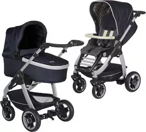 Коляска 2 в 1 Teutonia 2 в 1 Cosmo V4 Titanium 6015-6075 Astronomy