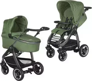 Коляска 2 в 1 Teutonia 2 в 1 Cosmo (Теутония Космо) V4 Graphite (WHL3) 6035 Olive