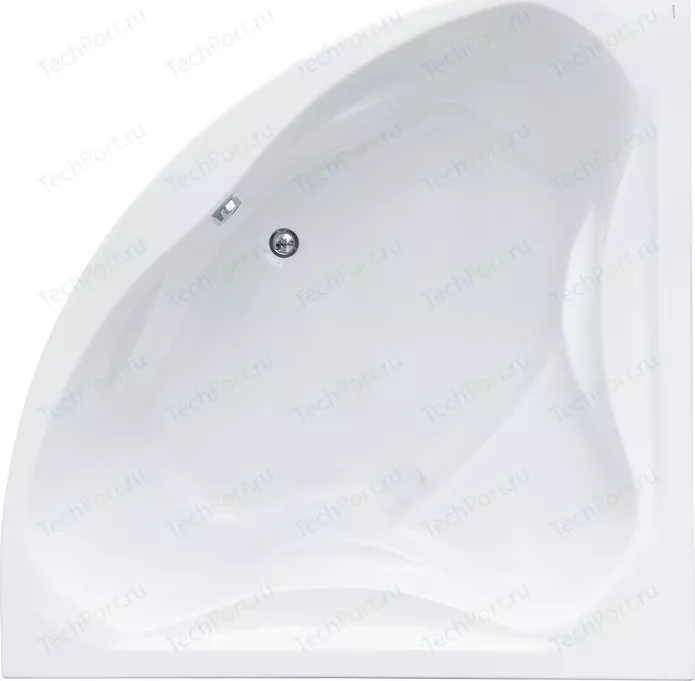 Фото №1 Акриловая ванна SANTEK Сан-Паулу 150х150 каркас, слив-перелив (1WH302399, 1WH302400)