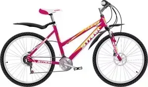 Велосипед STARK 18 Luna 26.1 V розовый- жёлтый- белый 18"