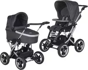 Коляска 2 в 1 Teutonia 2 в 1 Mistral Primus V4 Titanium 6005 Gunmetal