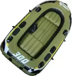 Лодка надувная Fishman 300 SET (весла+насос) JL007208-1N