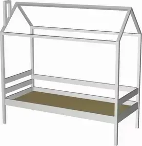 Кровать-домик RooRoom кд-11С 160x70 серый