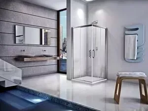 Душевой уголок Good Door Fantasy CR-80 с поддоном, профиль хром, стекло прозрачное с рисунком (ФА00005, ЛП00007)