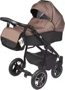 Коляска 2 в 1 Vikalex Cochinella linen brown
