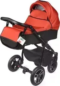 Коляска 2 в 1 Vikalex Cochinella linen red