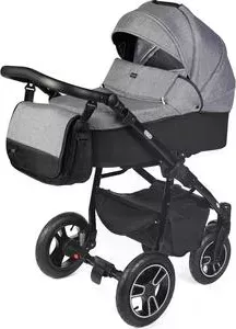 Коляска 2 в 1 Vikalex 2 в 1 Cochinella linen grey