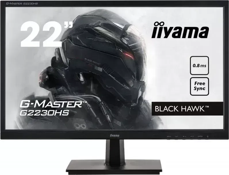 Монитор IIYAMA G2230HS-B1 черный