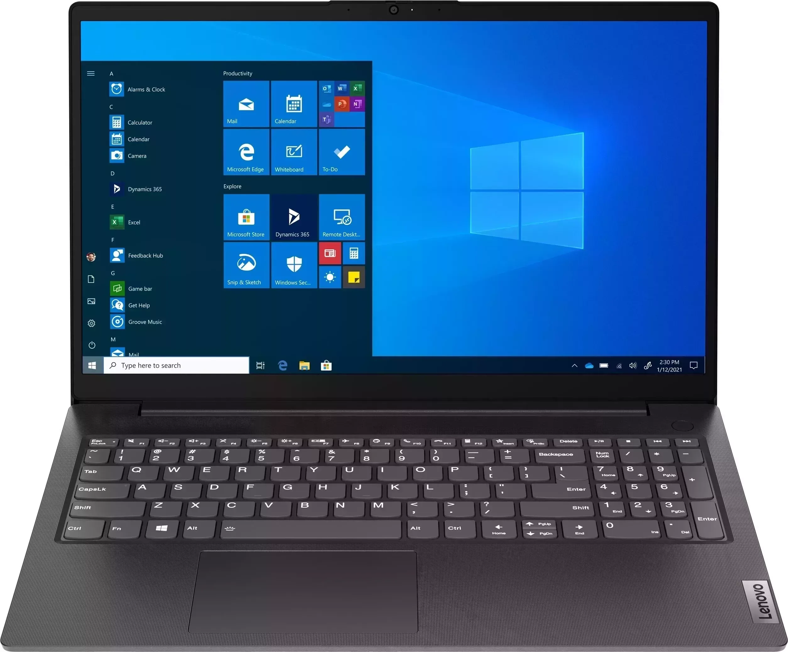 Ноутбук LENOVO V15 G2 ALC W10Pro black (82KD0007RU)