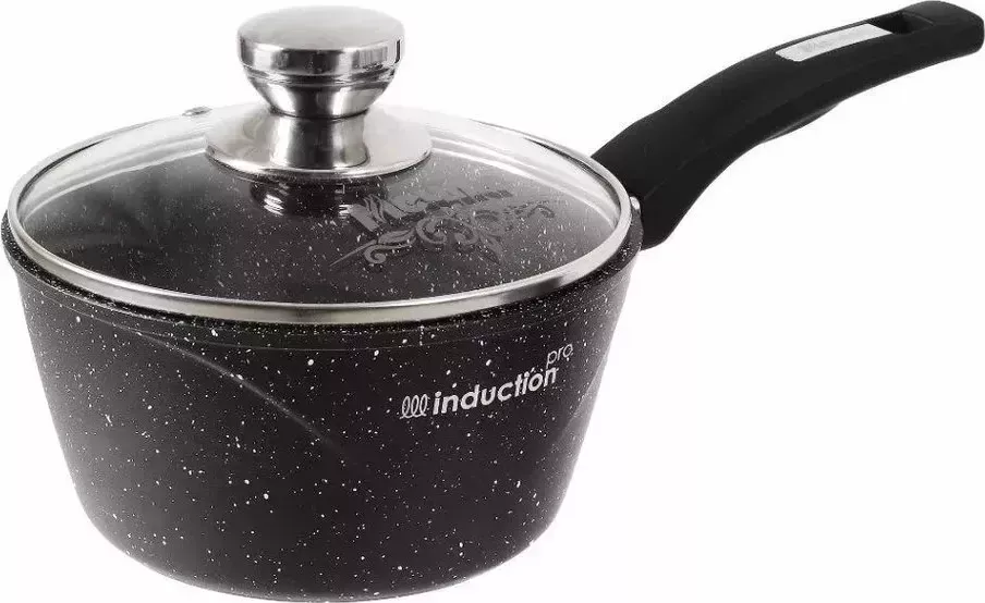 Ковш МЕЧТА Гранит black Induction 1.7л (82802И)