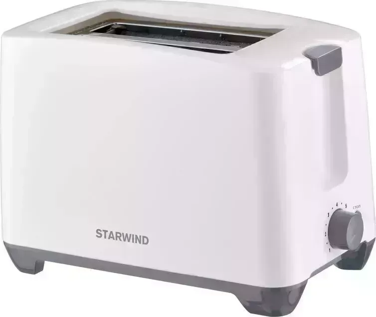 Тостер STARWIND ST2104 белый/серый
