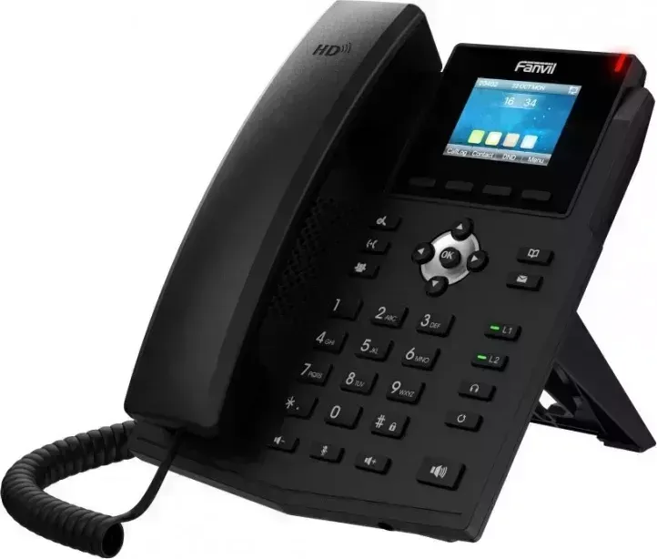VoIP-телефон Fanvil X3SW черный