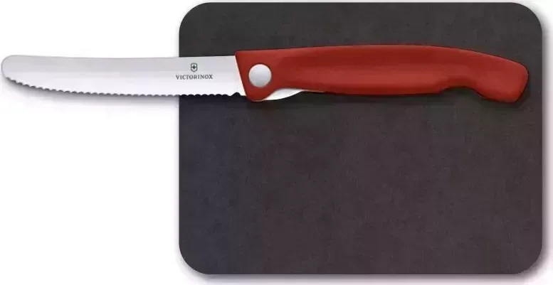 Нож Victorinox кухонный Swiss Classic для овощей красный/черный (6.7191.f1)