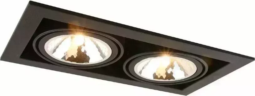 Встраиваемый светильник Arte Lamp a5949pl-2bk