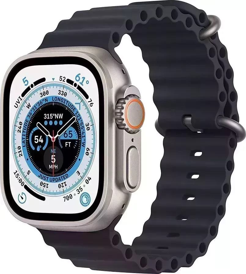 Умные часы APPLE Watch Ultra A2622 49мм Titanium Midnight Ocean (MQET3LL/A)