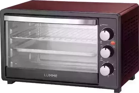 Мини-печь LUMME LU-1706 ночной коралл