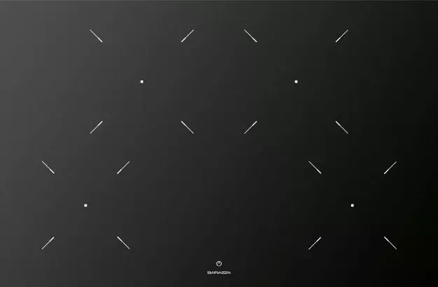 Электрическая варочная панель Barazza 1PIDC80N 4mm black glass ceramic