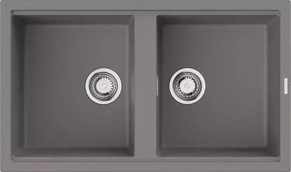 Мойка кухонная OMOIKIRI Kitagawa 86-2-GR Artceramic/Leningrad grey