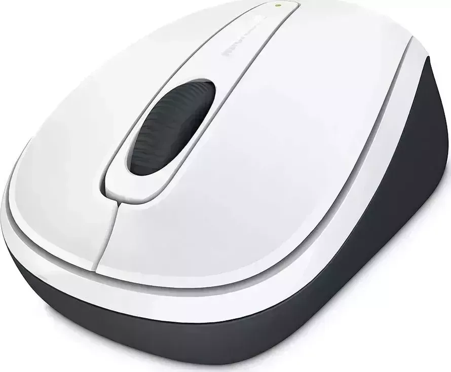 Мышь компьютерная MICROSOFT Wireless Mobile 3500 белый/черный (GMF-00196)