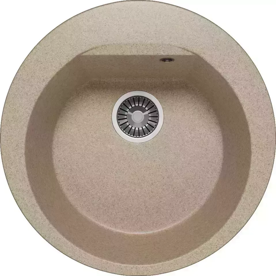 Мойка кухонная Polygran ATOL-520 Песочный (N302)