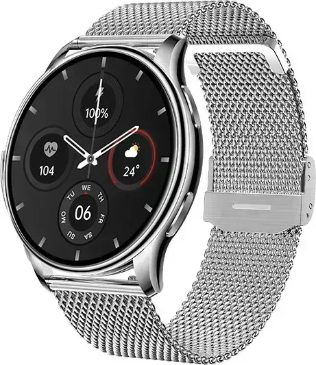 Умные часы BQ Watch 1.4 Silver/Silver