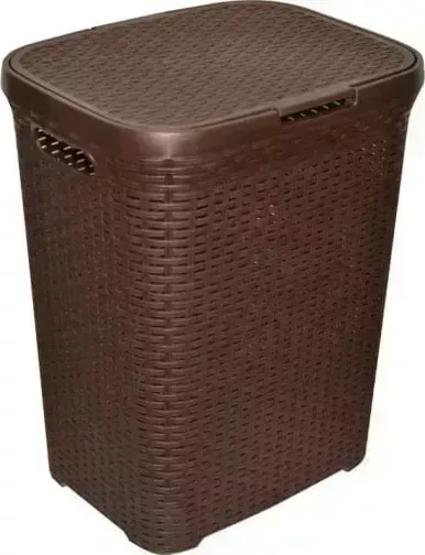 Аксессуар для ванной Violet Ротанг 60л коричневый (186001) Корзина для белья