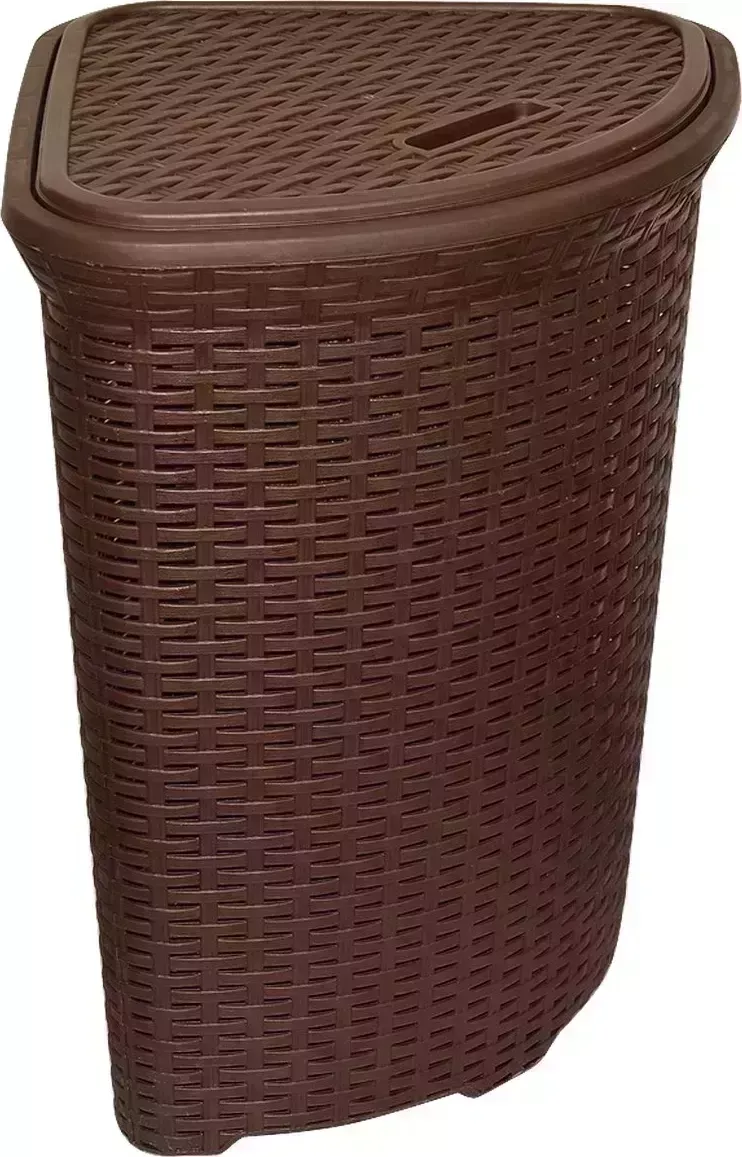 Аксессуар для ванной Violet Ротанг 60л коричневый (235001) Корзина для белья