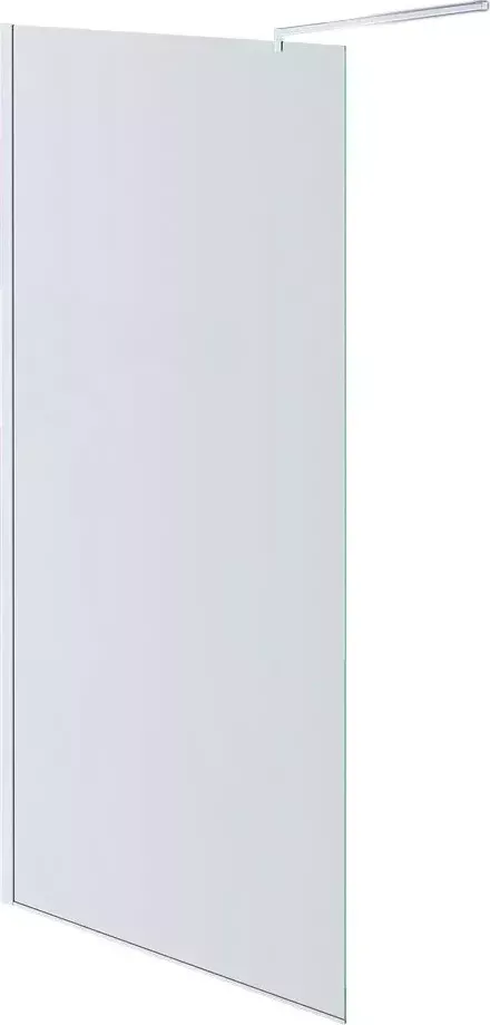Душевая стенка AQUATEK 120x200 профиль хром, стекло прозрачное (AQNAR6310-120)