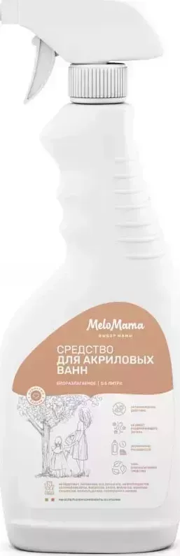 Чистящее средство MeloMama Душистый бадьян Средство для акриловых ванн 0,5л (77012)