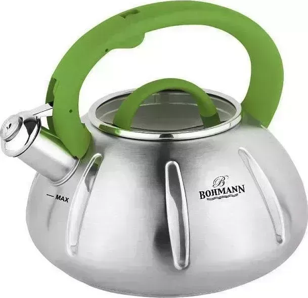 Чайник для плиты Bohmann BH-9918G зеленый